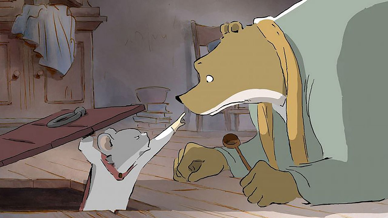 Эрнест и Селестина: Приключения мышки и медведя